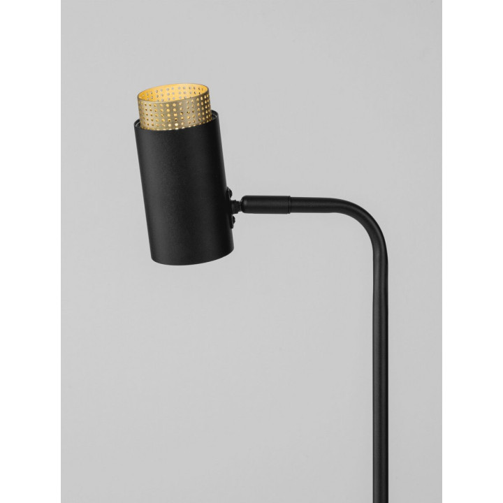 LUCES TORVILA LE45622/3 lampka biurkowa GU10 biały, czarny