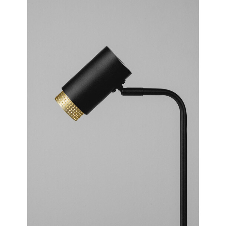 LUCES TORVILA LE45622/3 lampka biurkowa GU10 biały, czarny