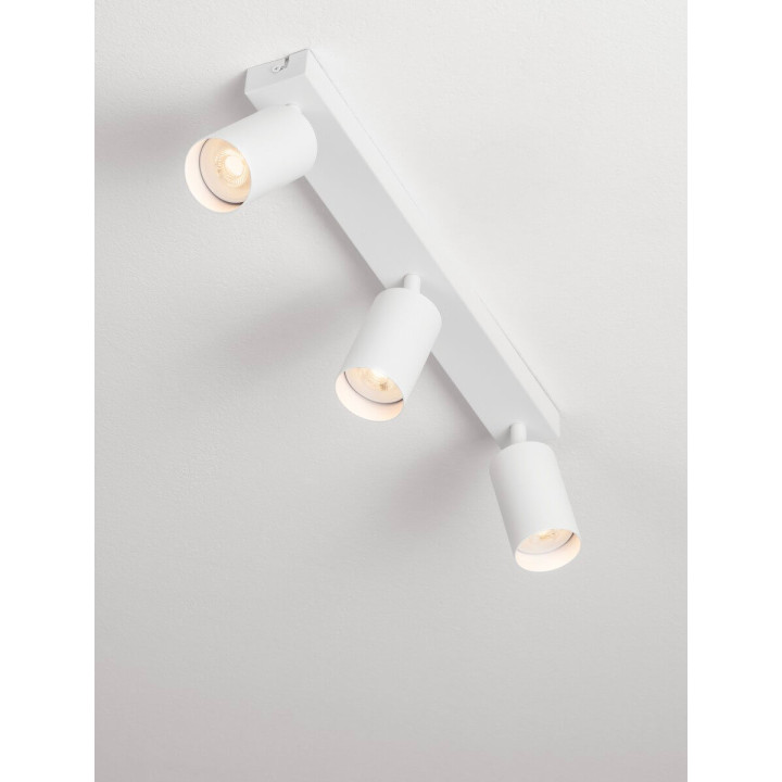 LUCES TREMANO LE45667/8 lampa sufitowa 3xGU10 biała, czarna