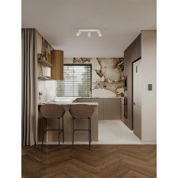LUCES TREMANO LE45667/8 ceiling lamp 3xGU10 white, black