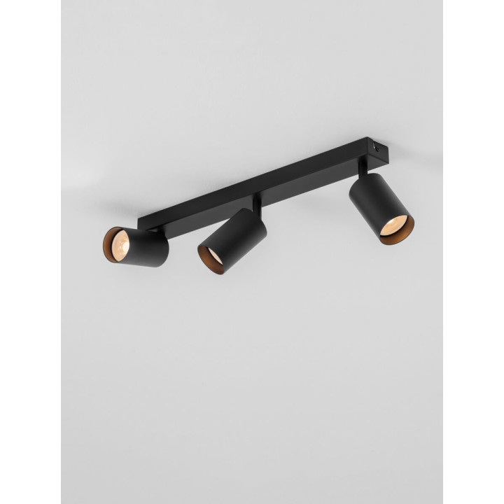 LUCES TREMANO LE45667/8 lampa sufitowa 3xGU10 biała, czarna