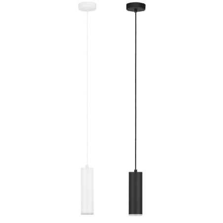 LUCES ZENFARO LE45669/72 hanging lamp Ø5.5cm black, white LUCES ZENFARO LE45669/72 hanging lamp Ø5.5cm black, white