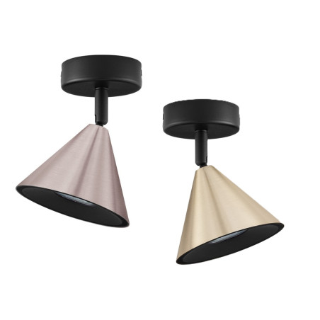 LUCES SALVADO LE45591/5 ceiling lamp GU10 gold, mocha LUCES SALVADO LE45591/5 ceiling lamp GU10 gold, mocha