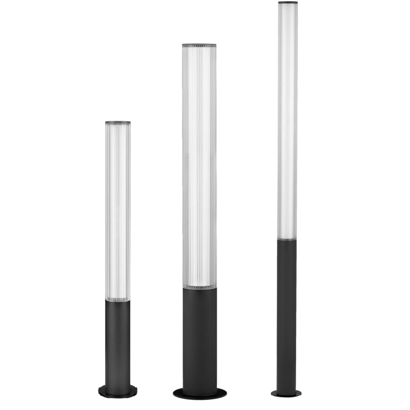 LUCES MONSECA LE75104/5/6 lampa ogrodowa LED IP65 3 wysokości