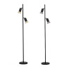 LUCES MARENZO LE45612/3 lampa podłogowa 2xGU10 złota, brązowa
