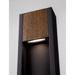 LUCES BRONTEL LE75118 lampa ogrodowa stojąca LED czarna IP65