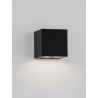 LUCES CALMARE LE75119 kinkiet zewnętrzny LED 11W czarny IP54