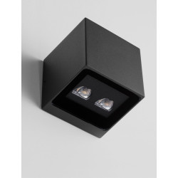 LUCES CALMARE LE75119 kinkiet zewnętrzny LED 11W czarny IP54