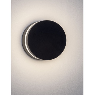 LUCES OSCELIA LE75128 zewnętrzny kinkiet LED 8W czarny IP54