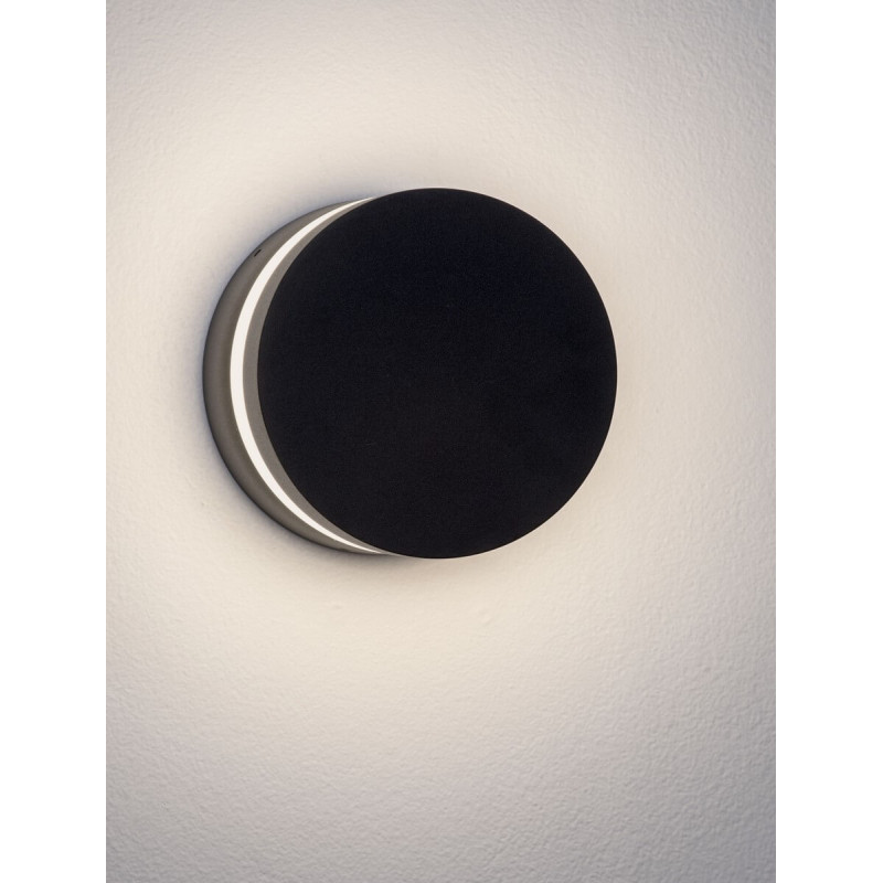 LUCES OSCELIA LE75128 outdoor LED wall lamp 8W black IP54