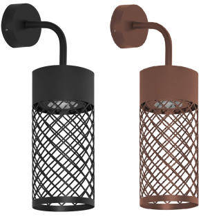LUCES DONZUELA LE75146/50 kinkiet zewnętrzny LED 35cm 9W IP65