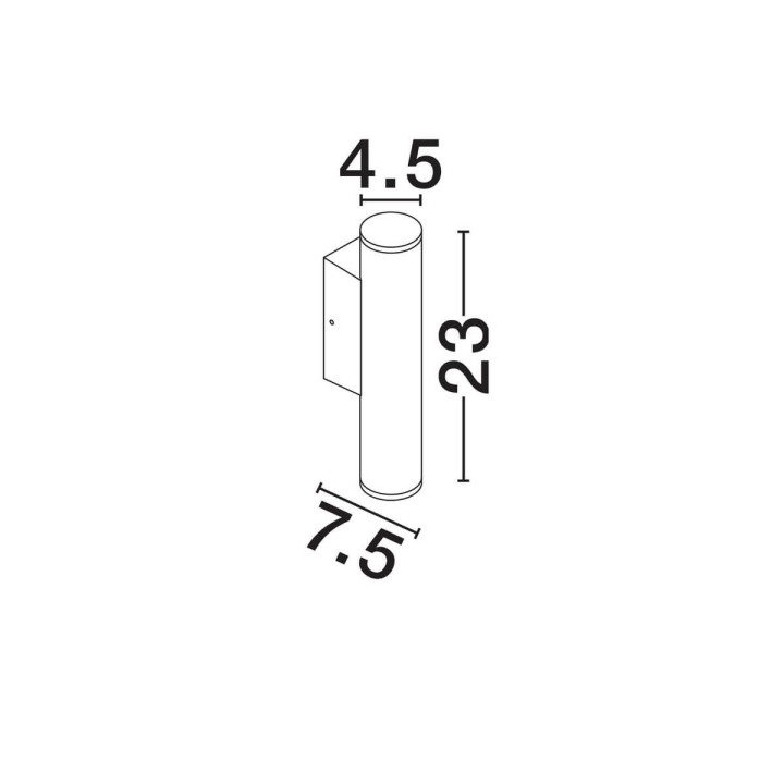 LUCES TERVONA LE75237 LED outdoor wall lamp 2700K/3000K