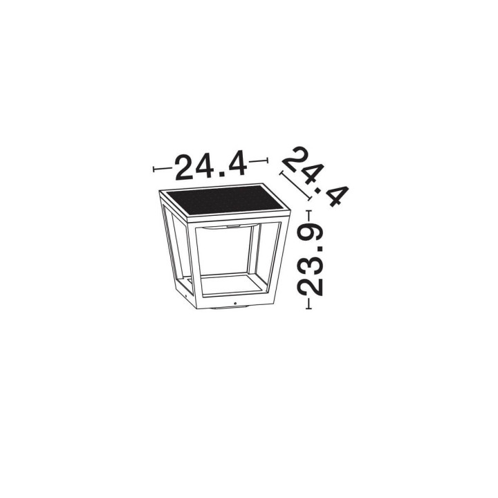 LUCES CANDELA LE75178 garden lamp IP54 motion sensor