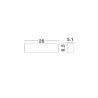 LUCES RAVEZCO LE75197/8 LED outdoor wall lamp up and down
