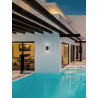 LUCES ZARDUNA LE75223/4 rectangular LED outdoor wall lamp