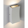 LUCES ZARDUNA LE75223/4 rectangular LED outdoor wall lamp