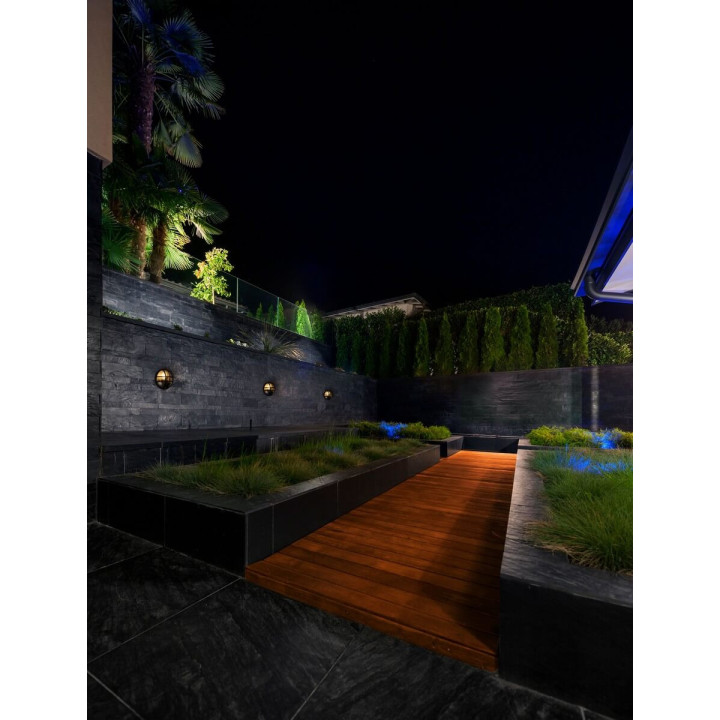 LUCES CASVELO LE75256 round outdoor wall lamp E27 IP65