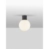 LUCES BAZORIA LE75257 ceiling lamp E27 IP54 anthracite
