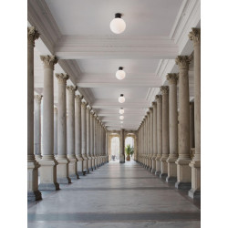 LUCES BAZORIA LE75257 ceiling lamp E27 IP54 anthracite