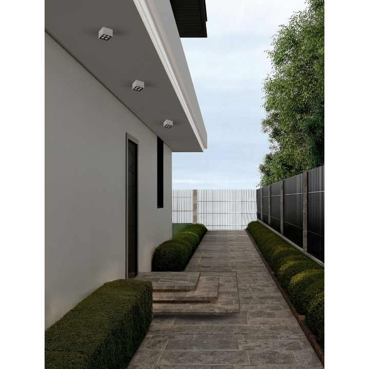 LUCES JUNERIO LE75263 square LED ceiling lamp IP54