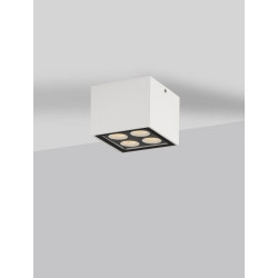 LUCES JUNERIO LE75263 kwadratowa lampa sufitowa LED IP54