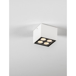 LUCES JUNERIO LE75263 kwadratowa lampa sufitowa LED IP54