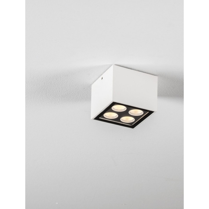 LUCES JUNERIO LE75263 square LED ceiling lamp IP54