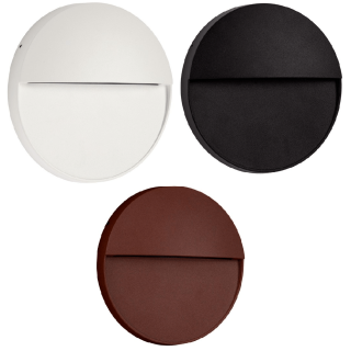 LUCES FRAVONO LE75293/4/5 round LED wall lamp IP54 3 colors