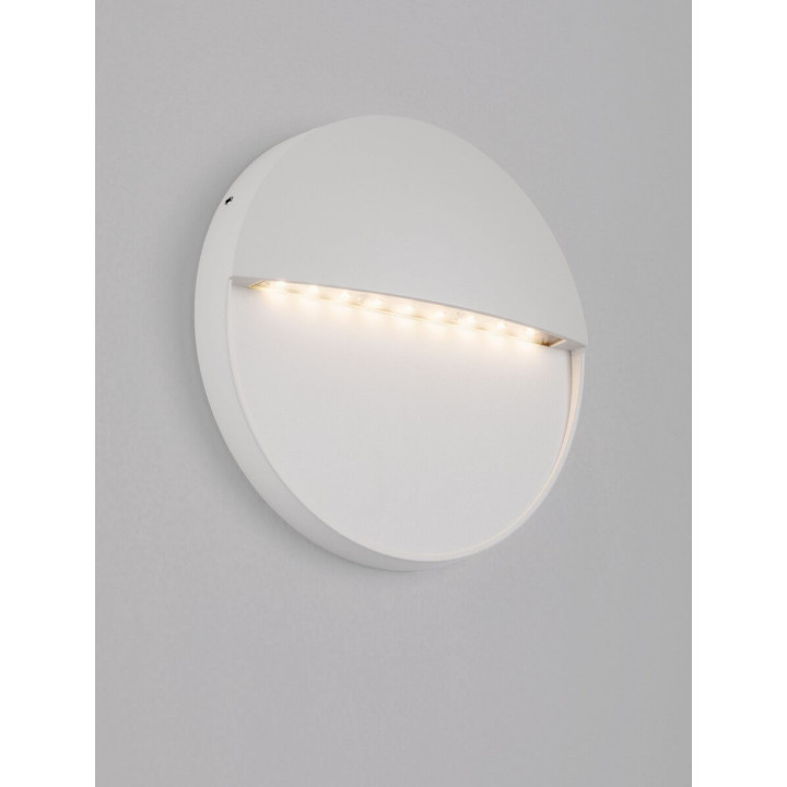 LUCES FRAVONO LE75293/4/5 okrągły kinkiet LED IP54 3 kolory