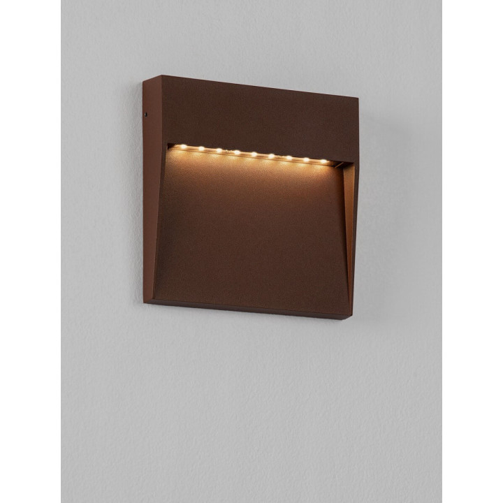 LUCES LORCENA LE75296/7/8 outdoor wall lamp square LED IP54