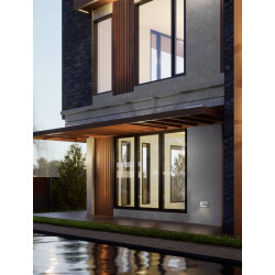 LUCES PLASENA LE75299 outdoor wall lamp rectangle LED IP65
