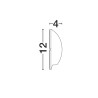 LUCES DONVELA LE75302/3/4 kinkiet LED 3W 130lm IP65 3 kolory