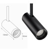 MULTILINE FOCUS zoom LED TUYA spot 48V 2700K-6500K