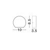 LUCES SARDIRA LE75308/9/10/11 LED outdoor wall lamp 4W IP54