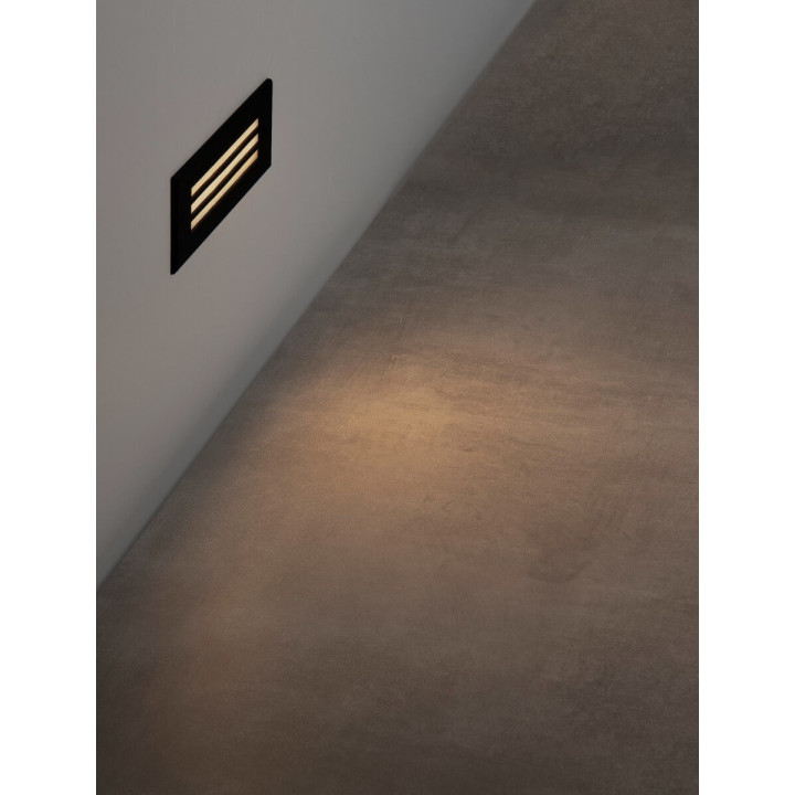 LUCES SORELIO LE75315/6 oprawa wpuszczana LED IP65 czarna