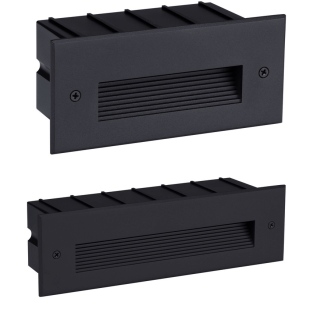 LUCES CENDILO LE75317/8 wpuszczana oprawa LED IP65 czarna