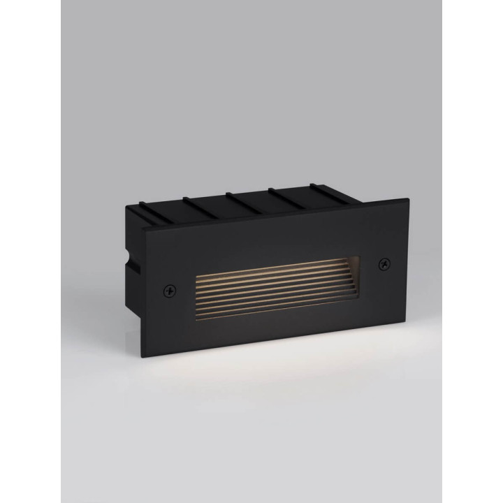 LUCES CENDILO LE75317/8 wpuszczana oprawa LED IP65 czarna