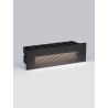 LUCES CENDILO LE75317/8 wpuszczana oprawa LED IP65 czarna