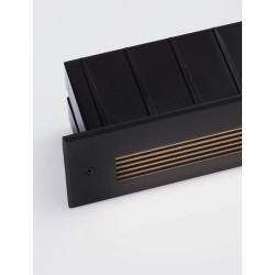 LUCES CENDILO LE75317/8 wpuszczana oprawa LED IP65 czarna