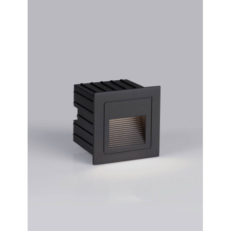 LUCES CENDILO LE75319 kwadratowa oprawa LED IP65 zewnętrzna LUCES CENDILO LE75319 kwadratowa oprawa LED IP65 zewnętrzna