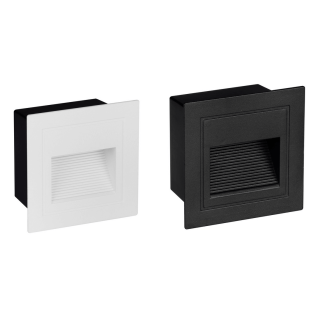 LUCES NORVEZO LE75322/3 recessed IP65 luminaire black, white