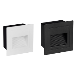 LUCES NORVEZO LE75322/3 recessed IP65 luminaire black, white