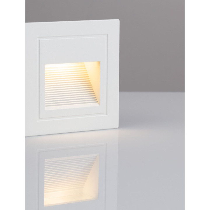 LUCES NORVEZO LE75322/3 wpuszczana oprawa IP65 czarna, biała