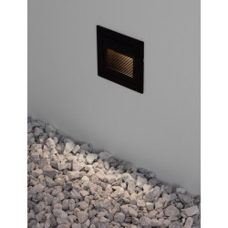 LUCES NORVEZO LE75322/3 recessed IP65 luminaire black, white