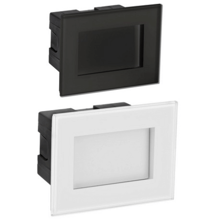LUCES BEROLCO LE75326/7 oprawa LED 3W IP65 biała, antracyt LUCES BEROLCO LE75326/7 oprawa LED 3W IP65 biała, antracyt