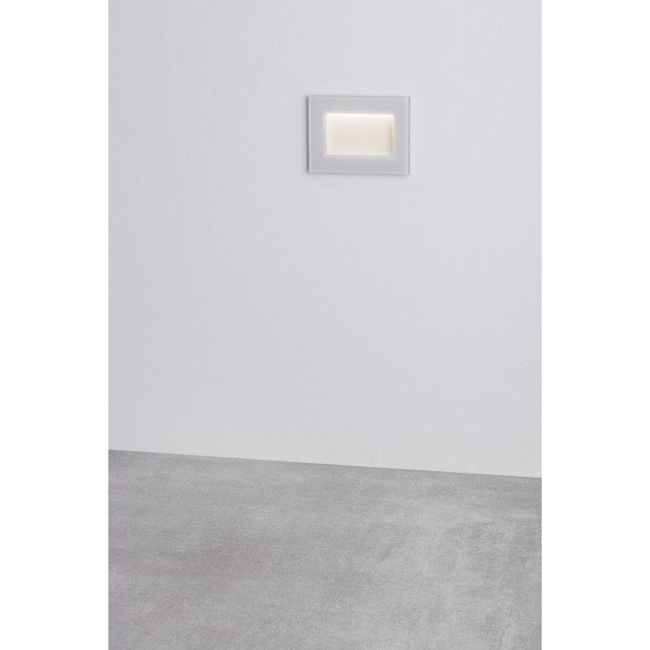 LUCES BEROLCO LE75326/7 oprawa LED 3W IP65 biała, antracyt