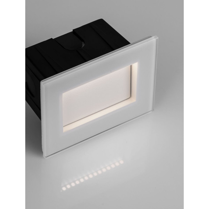 LUCES BEROLCO LE75326/7 oprawa LED 3W IP65 biała, antracyt