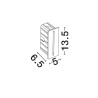 LUCES CANIVRA LE75328 LED outdoor luminaire 3W IP65 anthracite