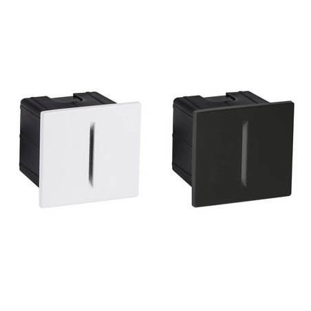 LUCES CANIVRA LE75329/30 oprawa LED 3W IP65 biały, antracyt LUCES CANIVRA LE75329/30 oprawa LED 3W IP65 biały, antracyt