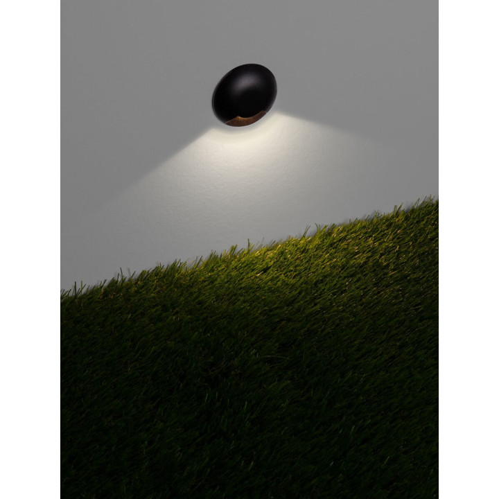 LUCES MONZURO LE75337 okrągła oprawa LED 1W IP67 czarna